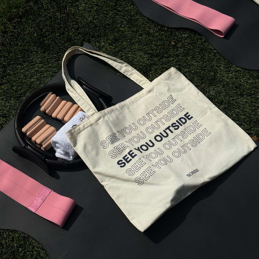See You Outside Tote