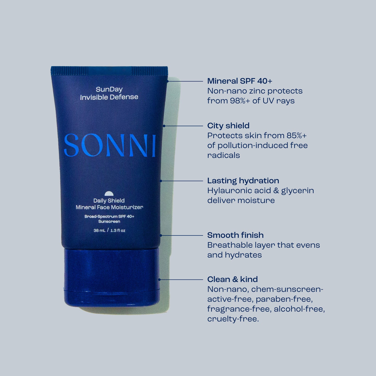 SunDay Invisible Defense SPF 40+