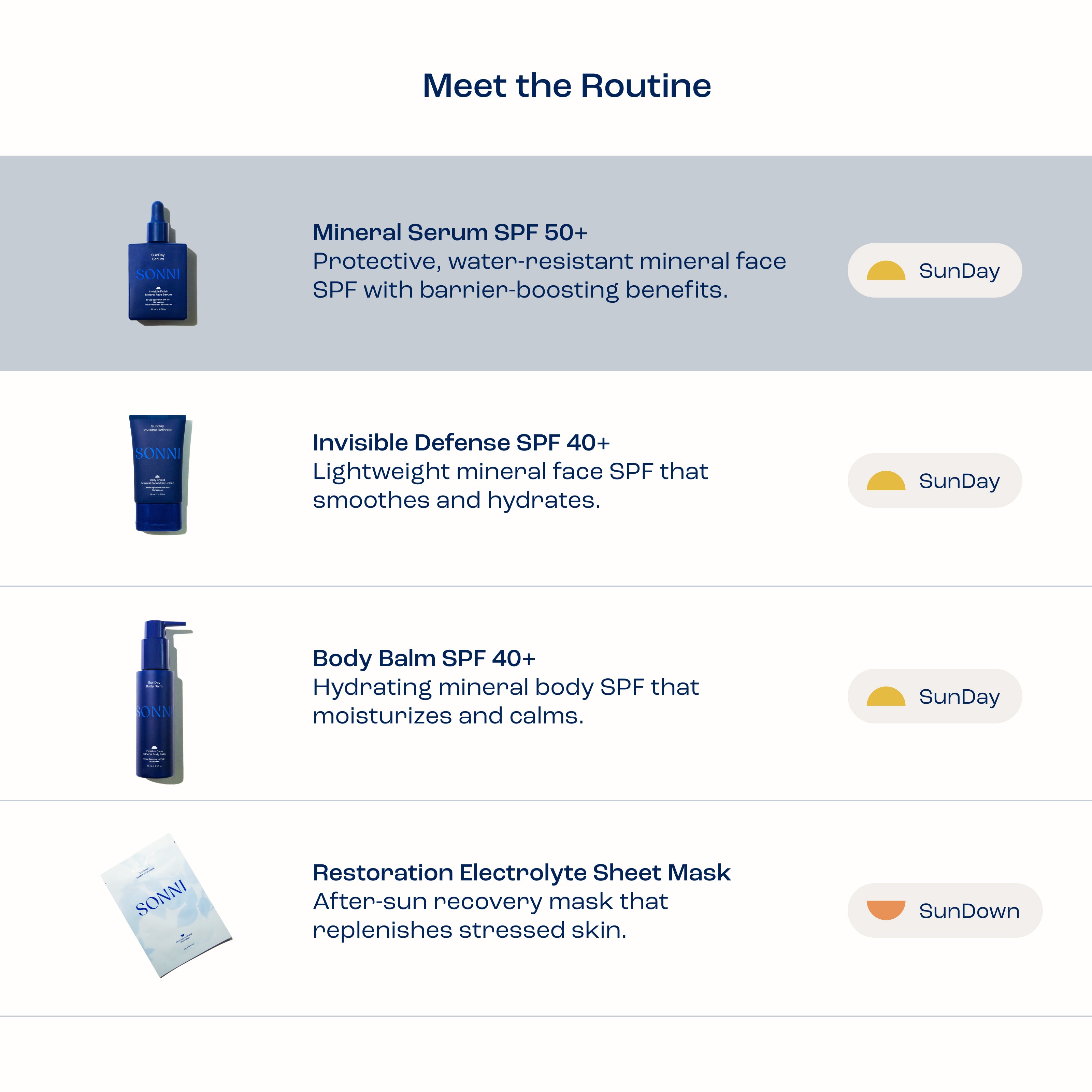 SunDay Mineral Serum SPF 50+ – SONNI
