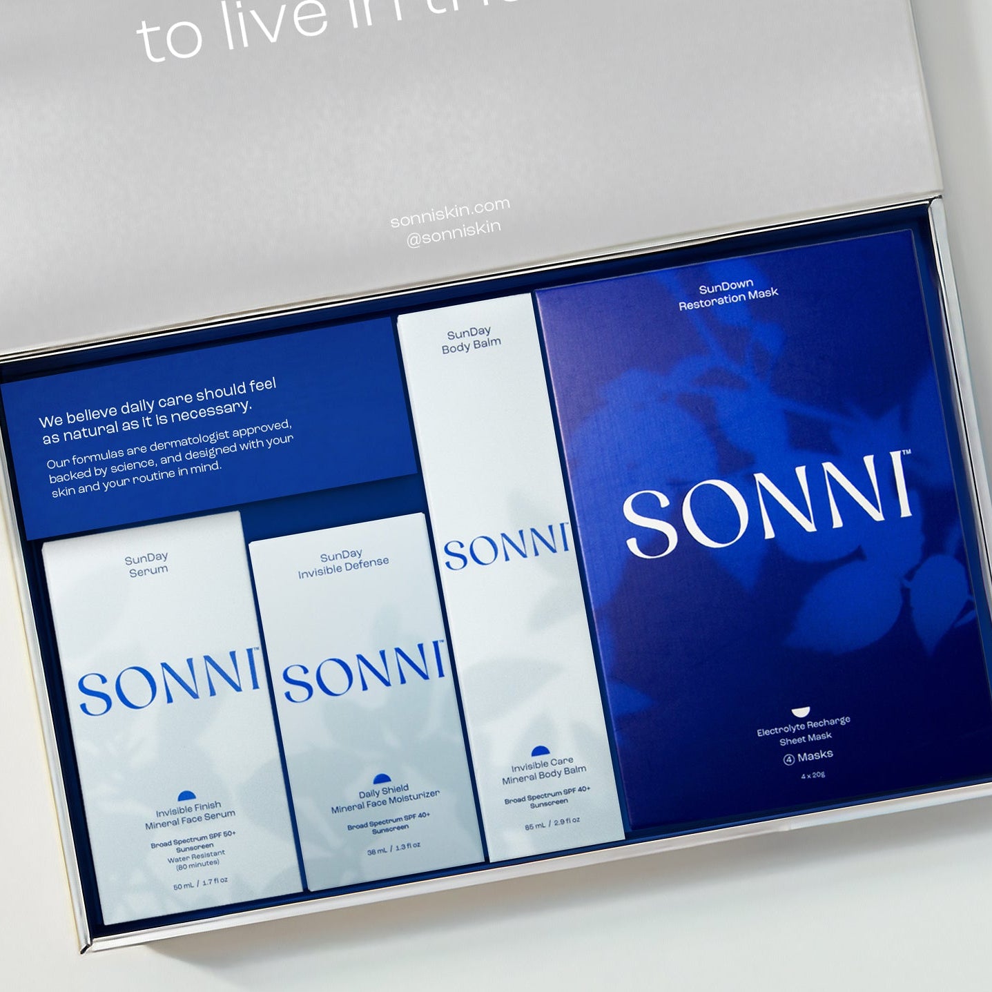 The Complete Routine Gift Set – SONNI